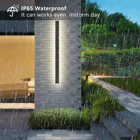 Brilagi - Applique da esterno LINEAR LED/22W/230V 4000K IP65 antracite