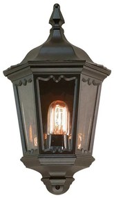 Elstead MD7-BLACK – Applique da esterno MEDSTEAD, 1xE27/60W/230V IP44, nero