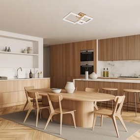 Rabalux 71384 - Plafoniera LED AMILIA LED/22W/230V 3000/4000/6500K oro