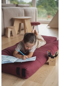 Poltrona relax per bambini nera e grigia Mini Hippo - Karup Design