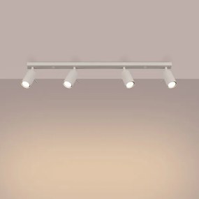 Sollux SL.1498 - Faretto RING 4xGU10/10W/230V color crema