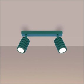 Brilagi - Faretto LED CRESTO 2xGU10/10W/230V turchese