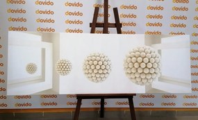 Stampa su tela – Sfere nello spazio