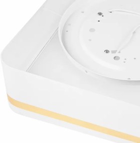 Plafoniera SIRJA SQUARE 4xE27/60W/230V 45x45 cm bianco