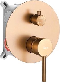 Set doccia da incasso Rea Lungo Copper Brush  + BOX