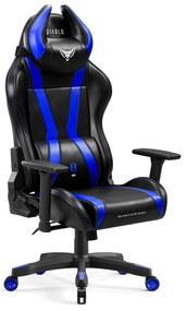 Sedia da gaming Diablo X-Horn 2.0 Normal Size, nero-blu