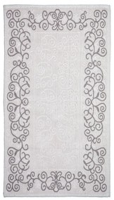 Tappeto in cotone grigio e beige , 80 x 200 cm Orkide - Vitaus