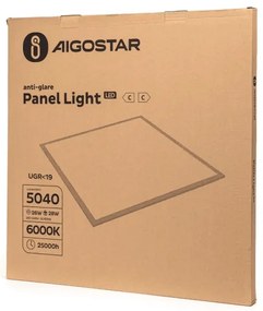 Aigostar - Pannello LED a montaggio superficiale LED/28W/230V 6000K 59,5x59,5 cm