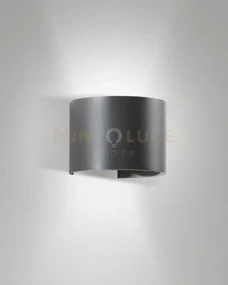 Cody applique d esterno doppia emissione a led 12w 3000k 1448lm gri...