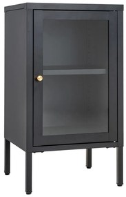 Vetrina in metallo nero 38x70 cm Dalby - House Nordic
