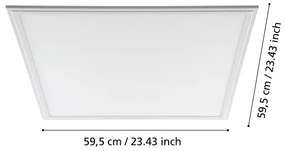 Eglo 96153 - Pannello LED da soffitto SALOBRENA LED/40W/230V