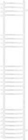 Mexen Eros radiatore da bagno 1600 x 318 mm, 551 W, bianco - W112-1600-318-00-20