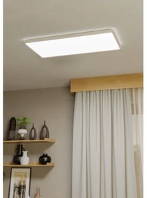 Eglo 901453 - Plafoniera LED da esterno ROVITO 17,2W/230V 30x57 cm IP44 bianco