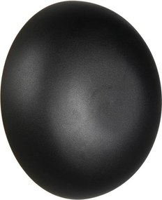 Lampada da parete LED nera opaca con ricarica USB Davey – Trio