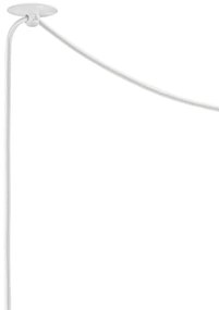 Lampadario a sospensione con filo IRMA 1xE14/28W/230V bianco