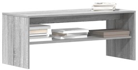 Mobile Porta Tv Grigio Sonoma 100x40x40 Cm İn Legno Multistrato /