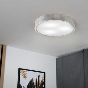 Brilagi - Plafoniera PINO 3xE27/15W/230V in pino/argento diam. 47,5 cm