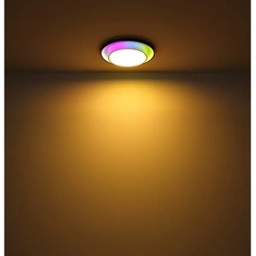 Globo 41390-21 - Plafoniera LED RGBW dimmerabile MORGAN LED/21W/230V + +TC