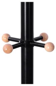 Attaccapanni da terra LINEA, nero