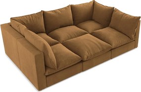 Divano color terracotta 255 cm Manao – Makamii