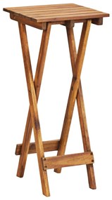 Piedistallo Per Piante 30x30x67 Cm İn Massello Dacacia /