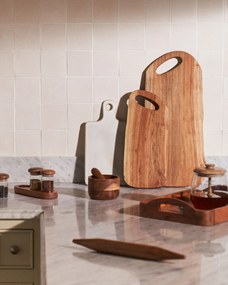 Kave Home - Tortiera Ayalen in legno di acacia