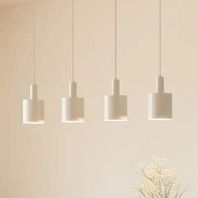 Lampada a sospensione Ovelia Lindby, dimmerabile, Crema / Ambra, Cucina, Metallo, Moderno, Lampada a sospensione