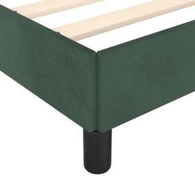 Giroletto Verde Scuro 80x200 cm in Velluto