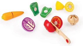 Tagliare la verdura - in legno