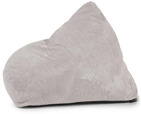 Puof a sacco marrone con rivestimento in velluto a coste Snug 100 – SLOWDOWN