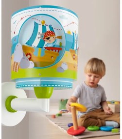 Dalber 60659 - Applique per cameretta PIRATE ISLAND 1xE27/15W/230V