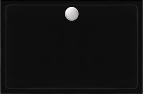 Piatto doccia acrilico Rea Savoy Black 80x100