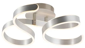 Plafoniera acciaio LED dimm 3 livelli - FRANK