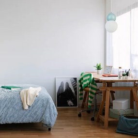 Rabalux 72279 - Lampadario a sospensione con filo GELLIA 1xG9/38W/230V blu