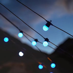 Twinkly TWF020STP-BEU - LED RGB da esterno catena decorativa 20xLED 14m IP44 Wi-Fi