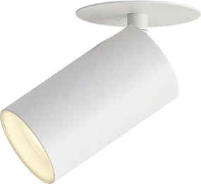 Set di 6 faretti da incasso moderni bianchi GU10 50mm IP44 - Chels