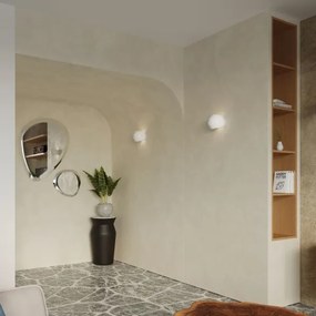 Sollux SL.1026 - Applique GLOBE 1xE27/60W/230V bianco lucido