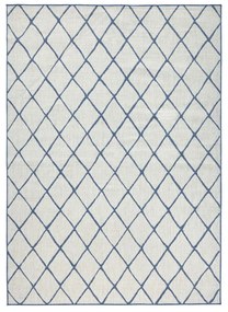 Tappeto da esterno blu e crema , 160 x 230 cm Malaga - NORTHRUGS