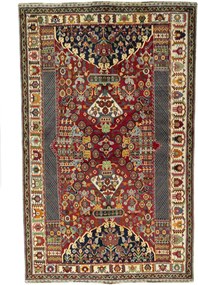 Shiraz Tappeto persiano 280x170 Rosso (Iran) Annodato A Mano