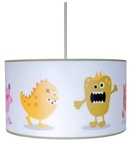 Lampadario per bambini MONSTER 1xE27/60W/230V
