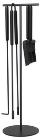 Blomus - Ashi Set di utensili per caminetto 5 pcs. Black Blomus