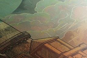 Quadro su tela – Faro da favola