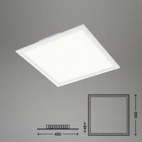 Briloner 7179-016 - Plafoniera LED dimmerabile PIATTO LED/24W/230V + +TC