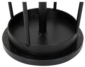 Gancio in metallo nero Glam - Mauro Ferretti