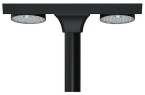Lampione ad Energia Solare 4800 Lumen Doppia Fonte Luminosa