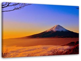 Quadro su tela, Paesaggio montano del Monte Fuji