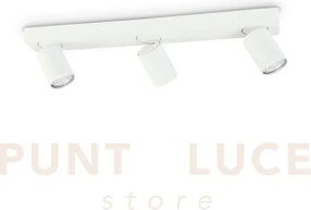 Rudy round applique a parete orientabile 3 luci attacco gu10 lampad...