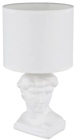 Globo 21732W - Lampada da tavolo HERMES 1xE14/40W/230V bianco
