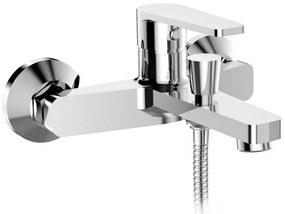Miscelatore vasca con duplex cromato serie Recta