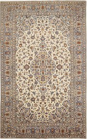 Kashan Tappeto persiano 200x310 Beige (Iran) Annodato A Mano